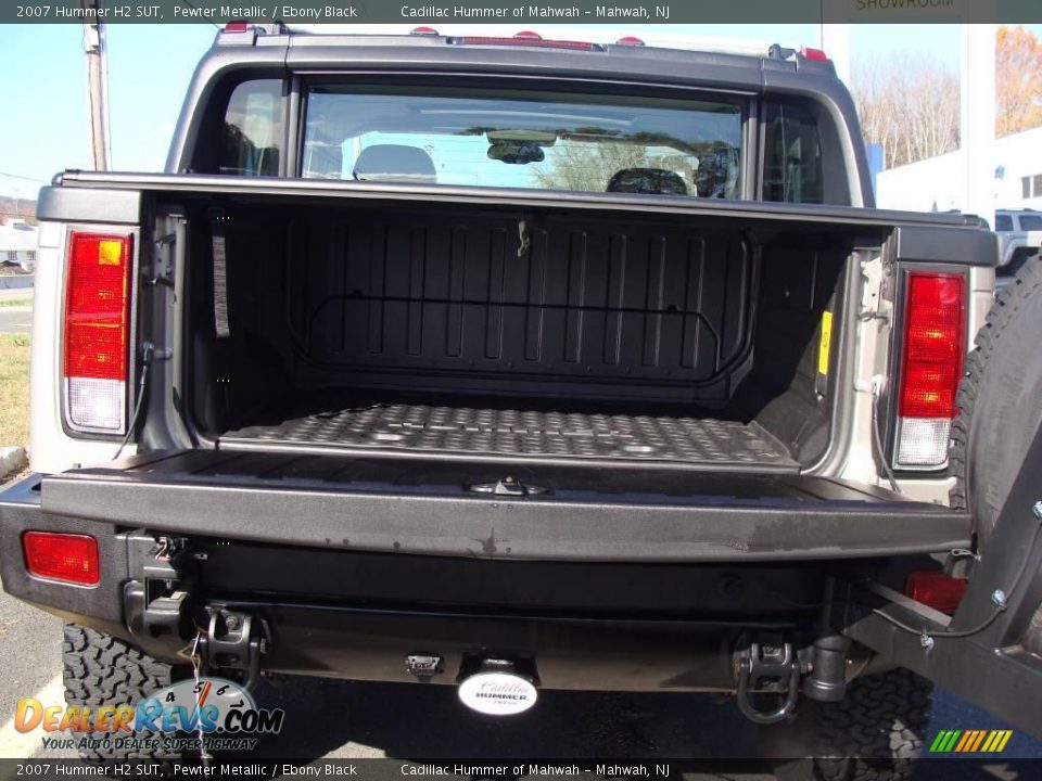 2007 Hummer H2 SUT Pewter Metallic / Ebony Black Photo #28