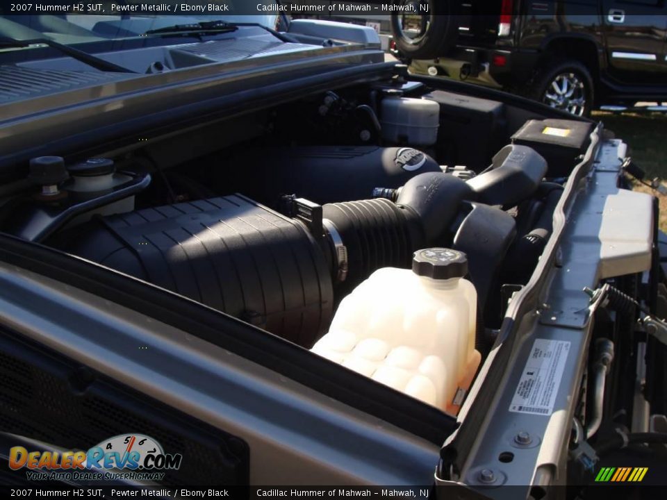 2007 Hummer H2 SUT Pewter Metallic / Ebony Black Photo #29