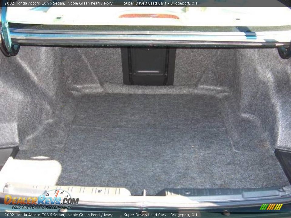 2002 Honda Accord EX V6 Sedan Noble Green Pearl / Ivory Photo #19