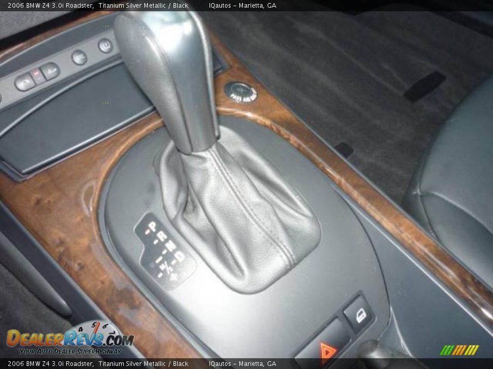 2006 BMW Z4 3.0i Roadster Titanium Silver Metallic / Black Photo #20