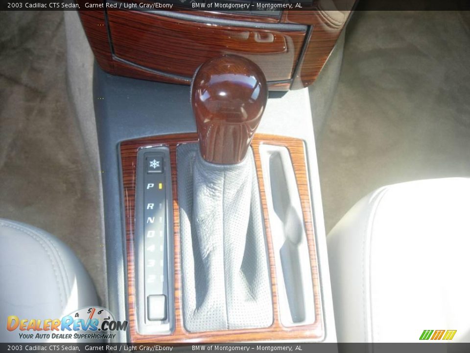 2003 Cadillac CTS Sedan Garnet Red / Light Gray/Ebony Photo #21