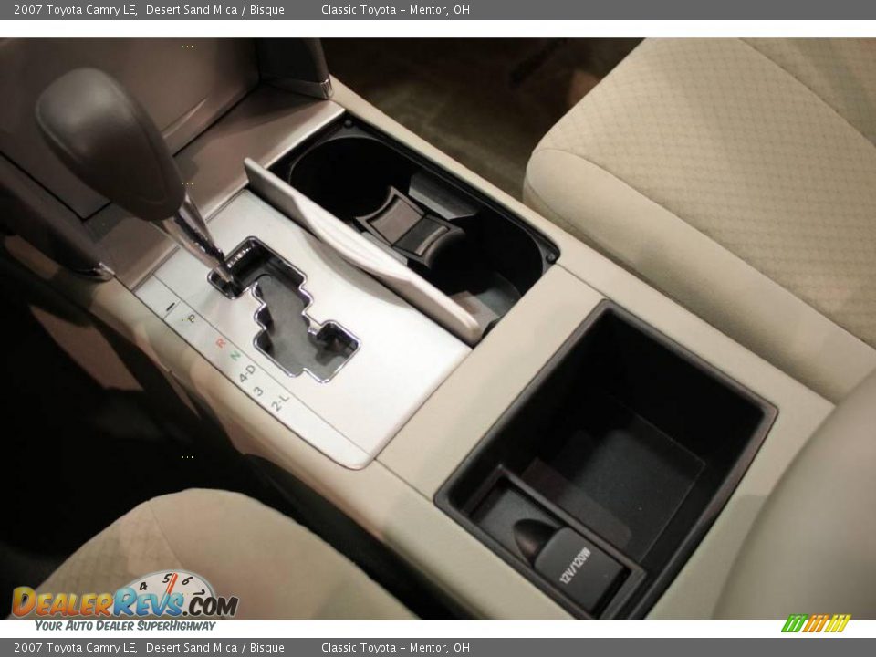 2007 Toyota Camry LE Desert Sand Mica / Bisque Photo #13