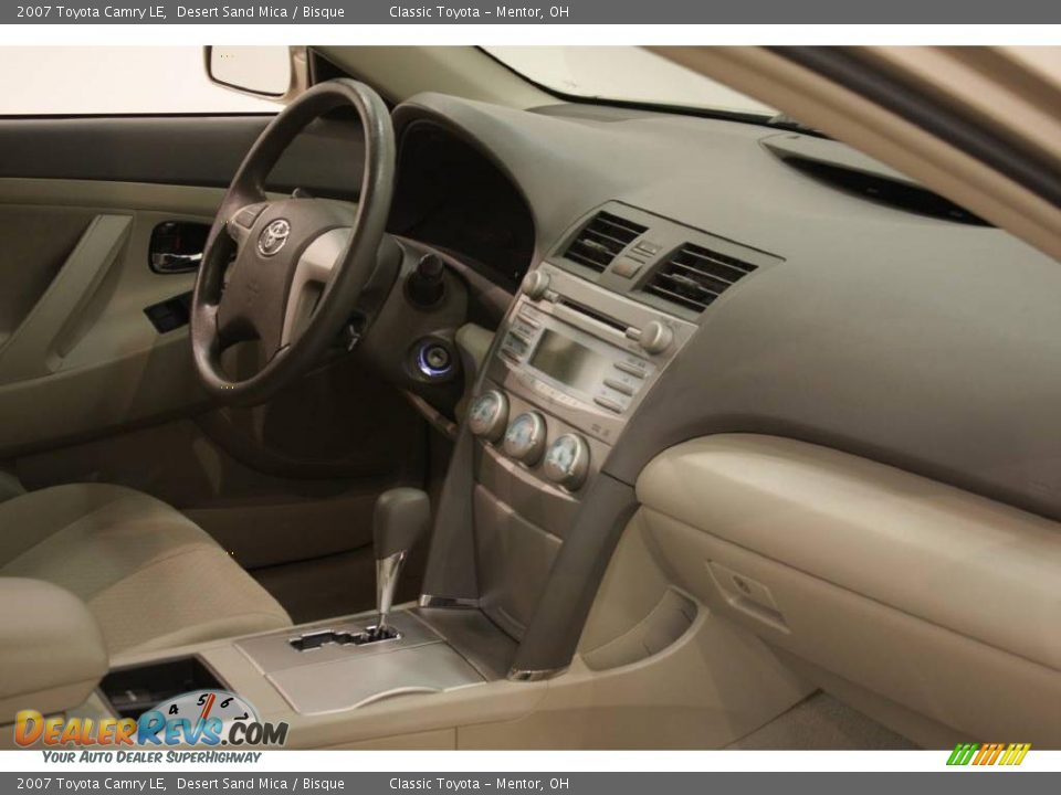 2007 Toyota Camry LE Desert Sand Mica / Bisque Photo #14