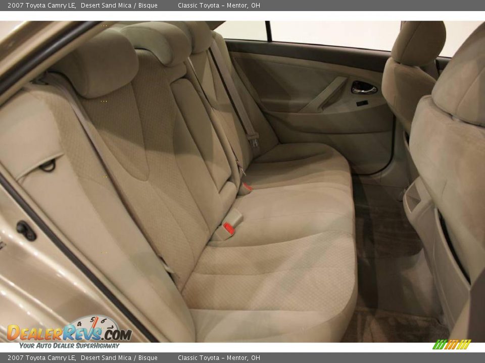 2007 Toyota Camry LE Desert Sand Mica / Bisque Photo #16