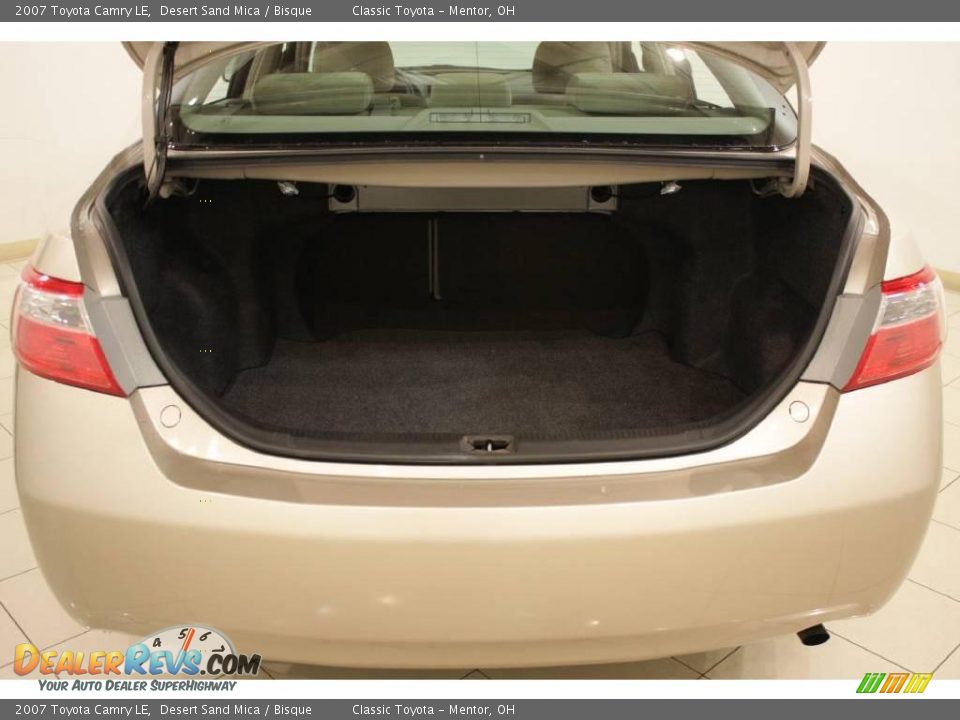 2007 Toyota Camry LE Desert Sand Mica / Bisque Photo #19