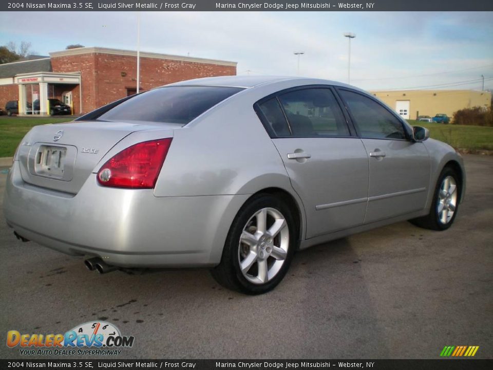 2004 Nissan maxima se silver #1