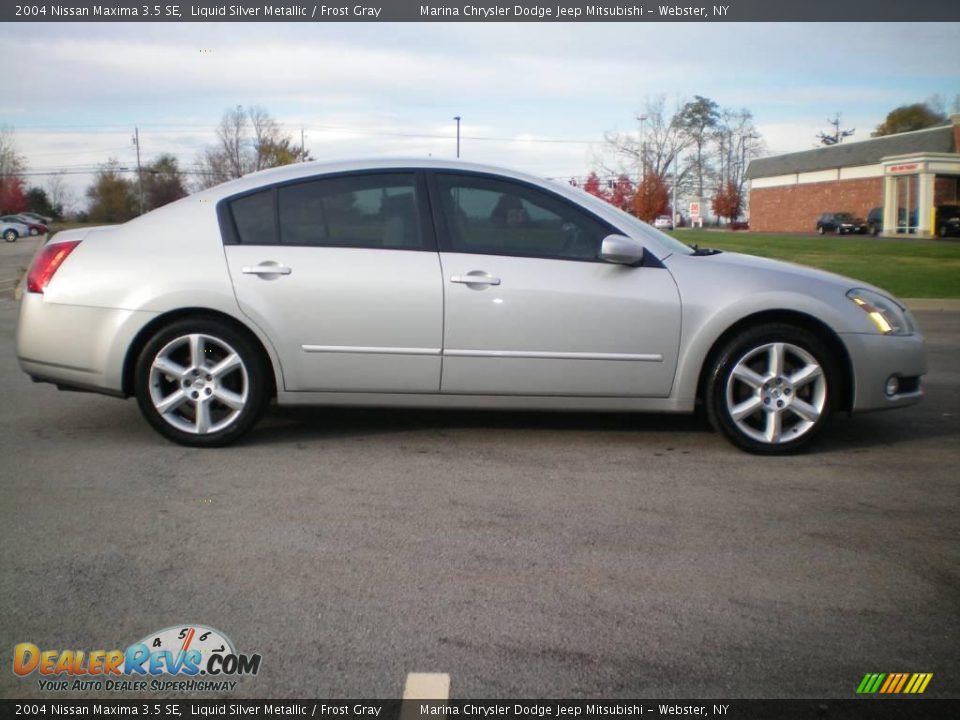 2004 Nissan maxima se silver #6