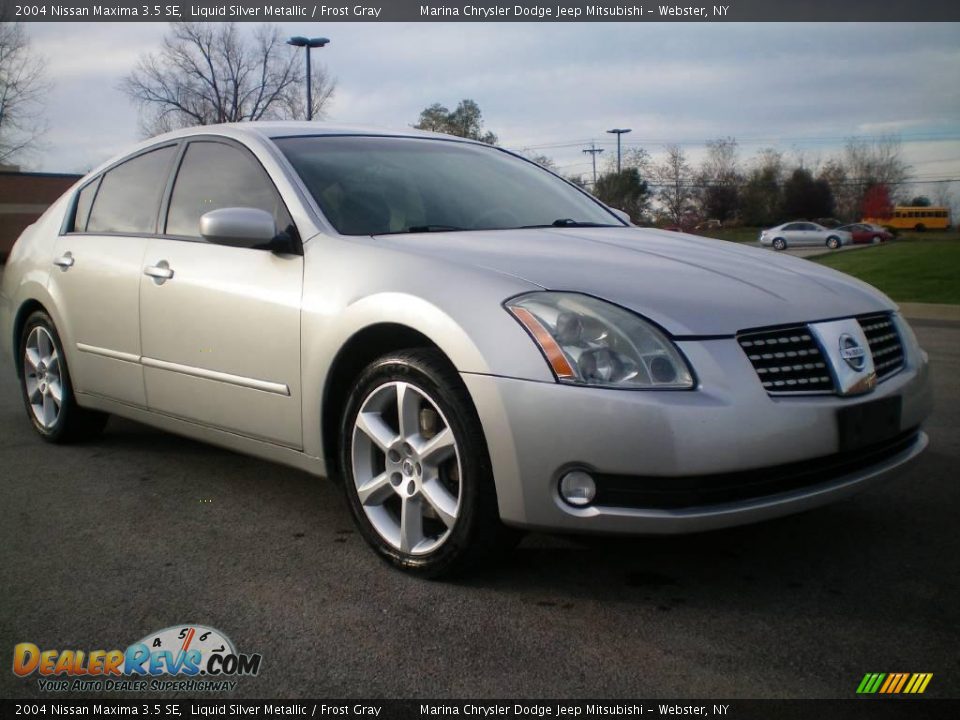 2004 Nissan maxima se silver #2