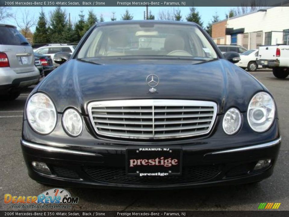 2006 Mercedes-Benz E 350 4Matic Sedan Black / Stone Photo #2