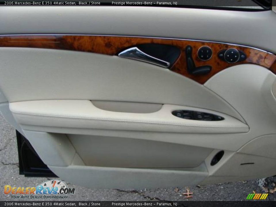 2006 Mercedes-Benz E 350 4Matic Sedan Black / Stone Photo #7