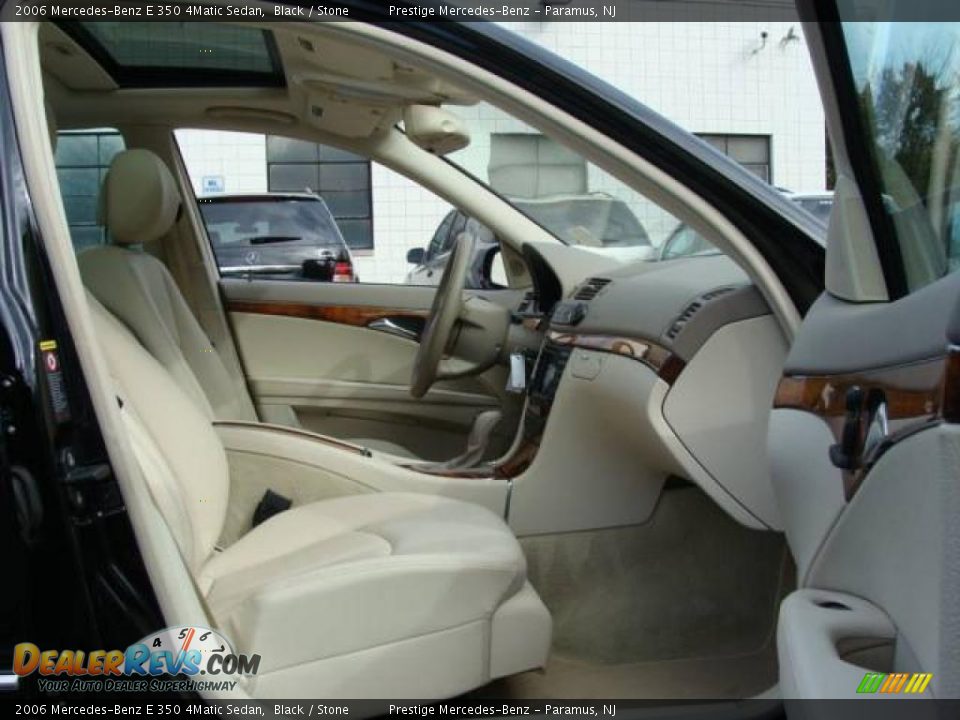 2006 Mercedes-Benz E 350 4Matic Sedan Black / Stone Photo #9
