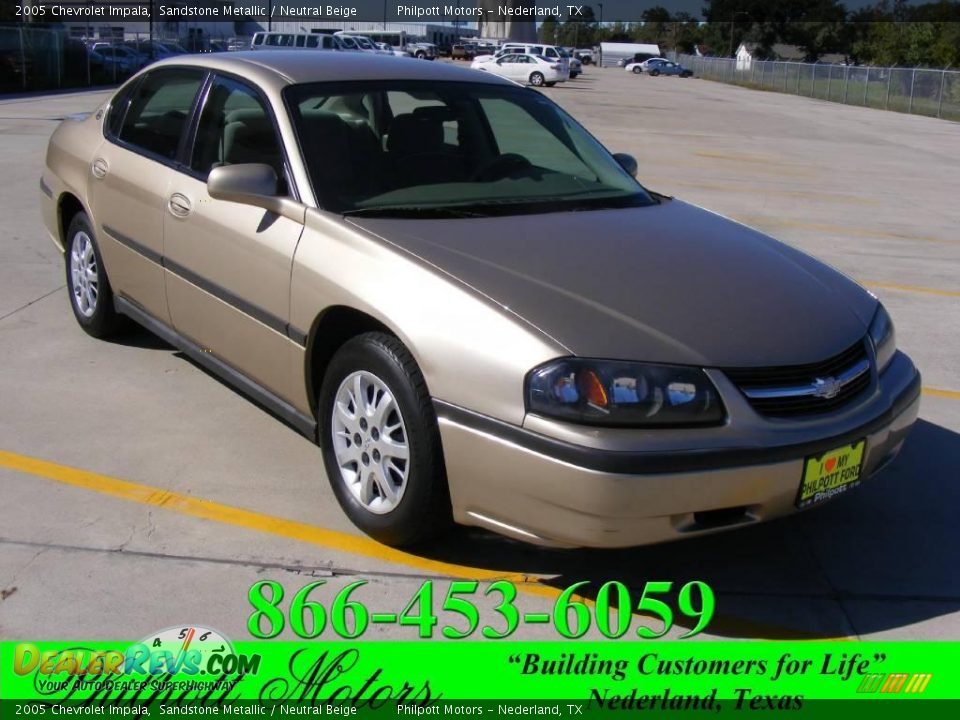 2005 Chevrolet Impala Sandstone Metallic / Neutral Beige Photo #1