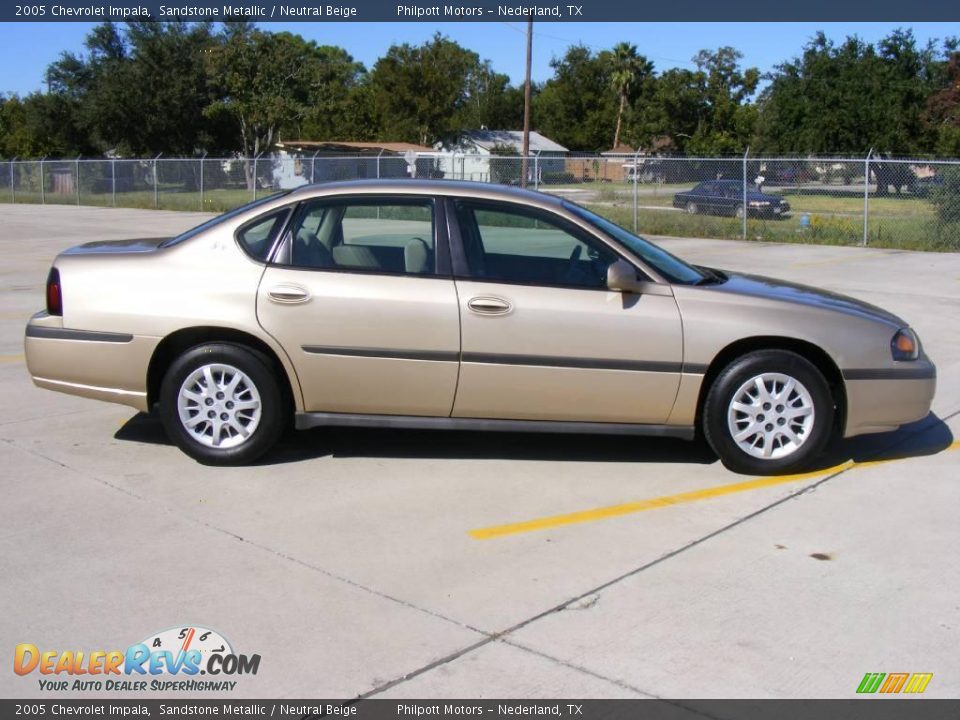 2005 Chevrolet Impala Sandstone Metallic / Neutral Beige Photo #2
