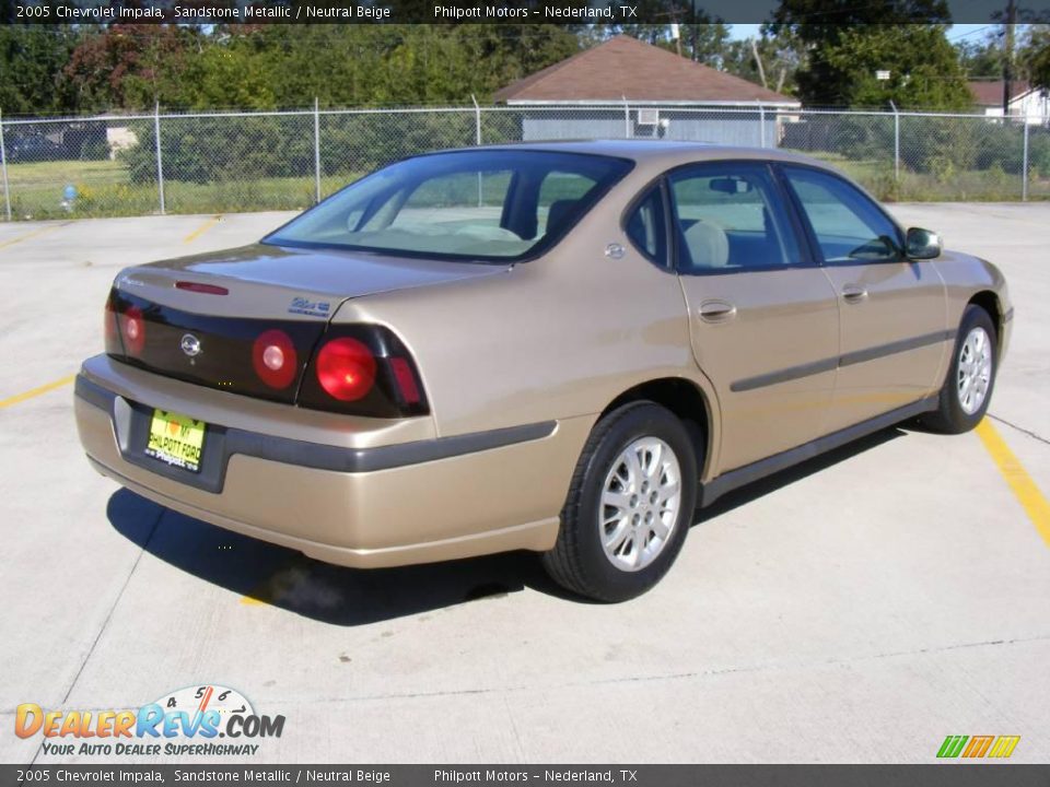 2005 Chevrolet Impala Sandstone Metallic / Neutral Beige Photo #3