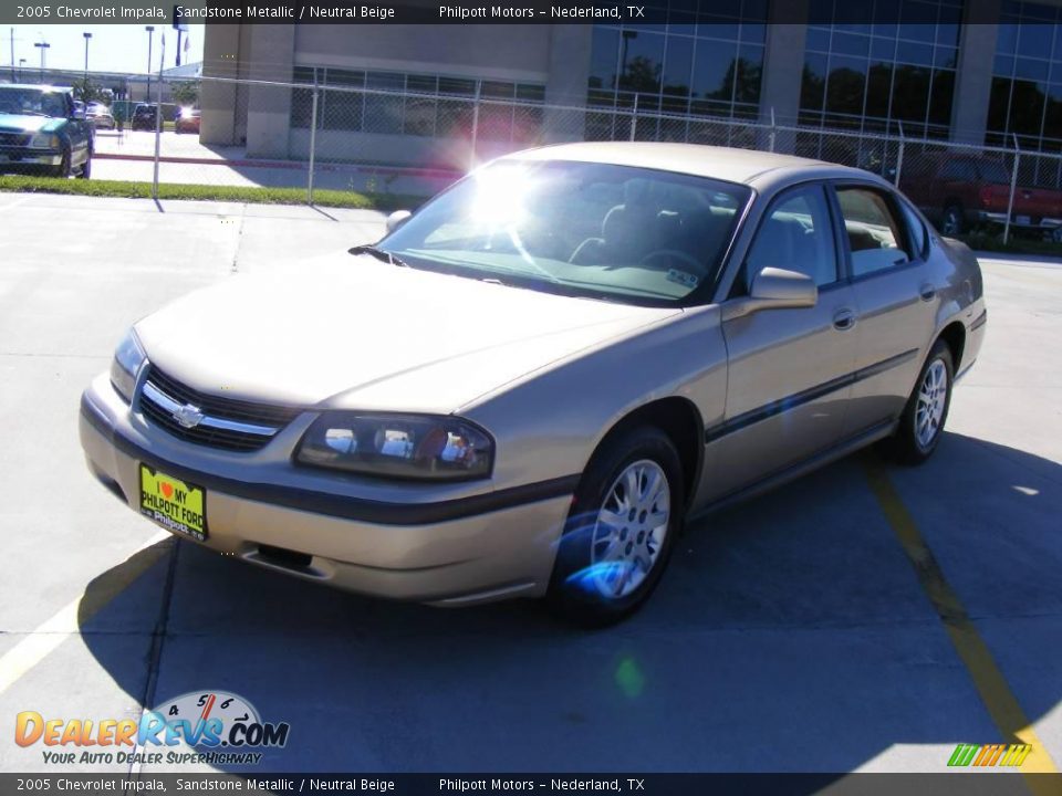 2005 Chevrolet Impala Sandstone Metallic / Neutral Beige Photo #7