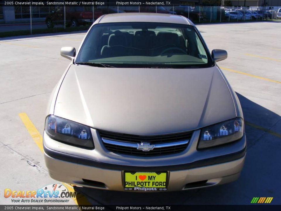 2005 Chevrolet Impala Sandstone Metallic / Neutral Beige Photo #8