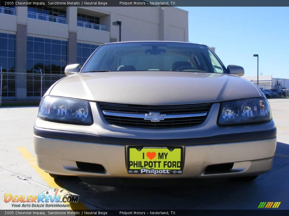 2005 Chevrolet Impala Sandstone Metallic / Neutral Beige Photo #9