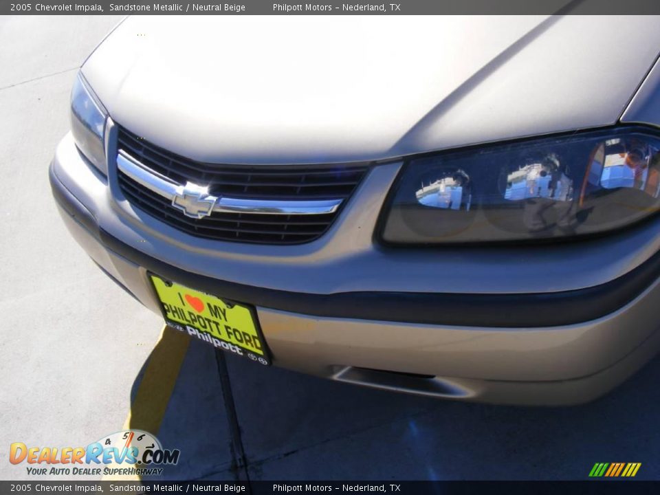 2005 Chevrolet Impala Sandstone Metallic / Neutral Beige Photo #11
