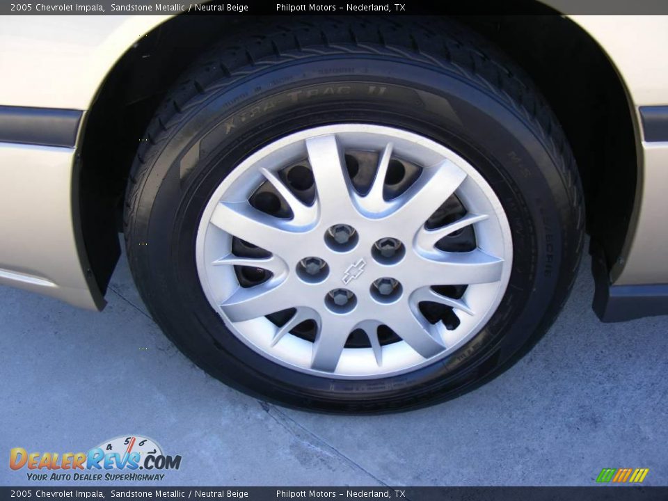 2005 Chevrolet Impala Sandstone Metallic / Neutral Beige Photo #12