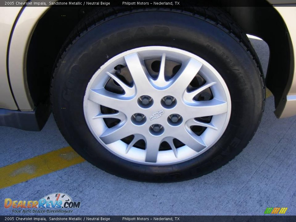 2005 Chevrolet Impala Sandstone Metallic / Neutral Beige Photo #13