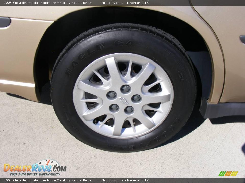 2005 Chevrolet Impala Sandstone Metallic / Neutral Beige Photo #14