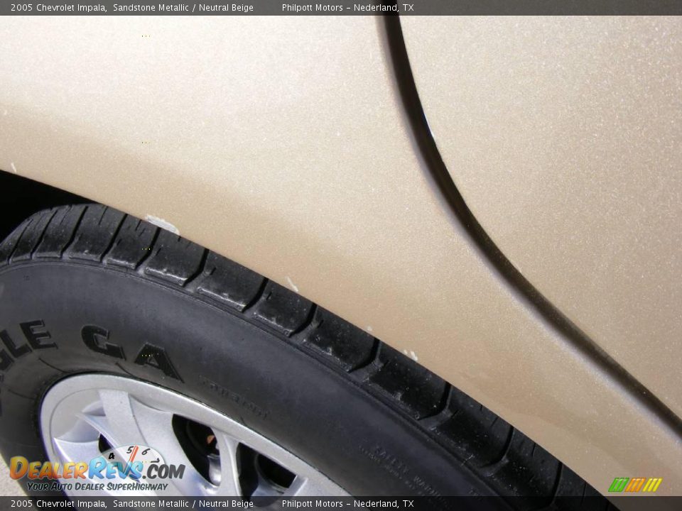 2005 Chevrolet Impala Sandstone Metallic / Neutral Beige Photo #18