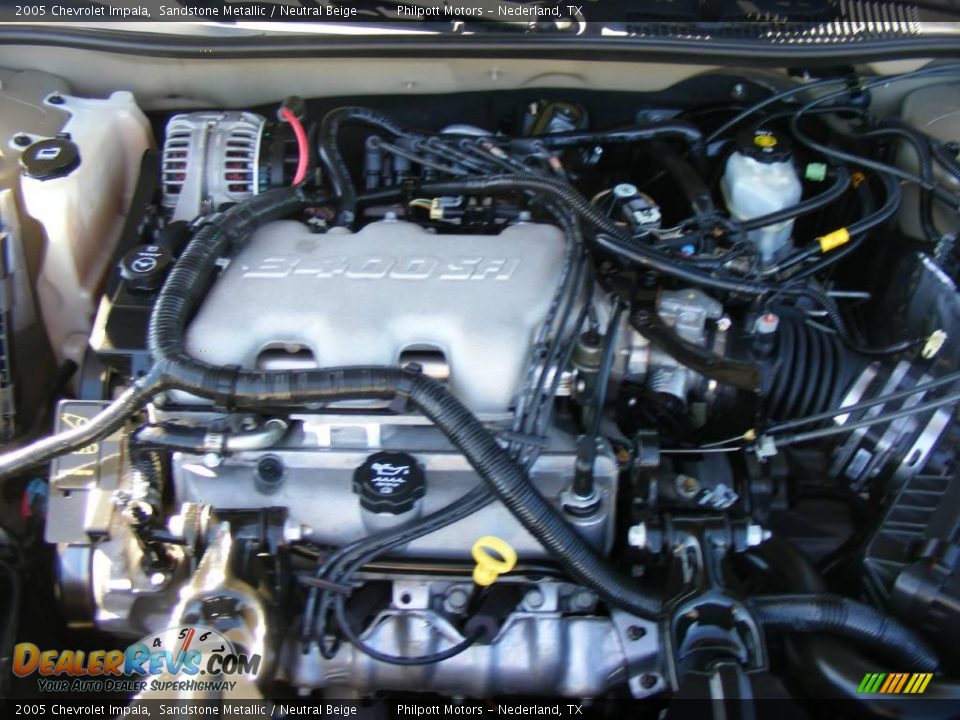 2005 Chevrolet Impala Sandstone Metallic / Neutral Beige Photo #23