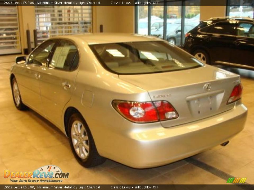 2003 Lexus ES 300 Millennium Silver Metallic / Light Charcoal Photo #5