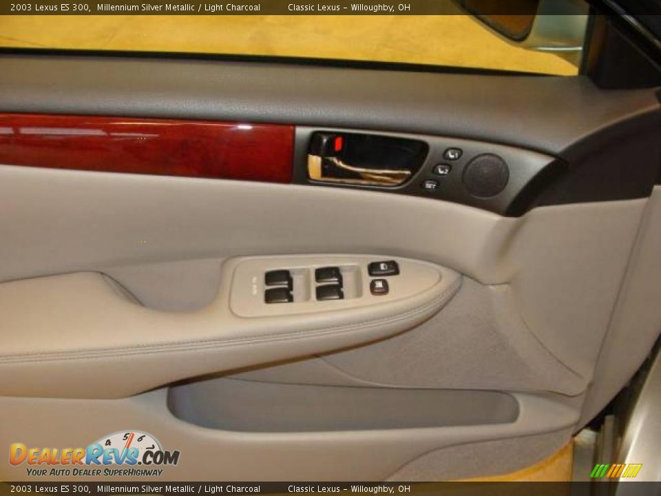2003 Lexus ES 300 Millennium Silver Metallic / Light Charcoal Photo #8