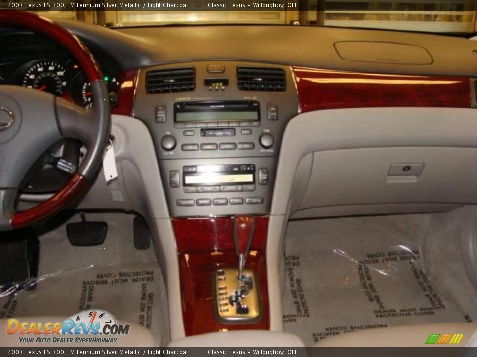 2003 Lexus ES 300 Millennium Silver Metallic / Light Charcoal Photo #13
