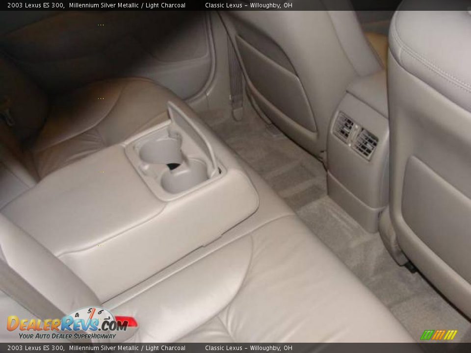 2003 Lexus ES 300 Millennium Silver Metallic / Light Charcoal Photo #21
