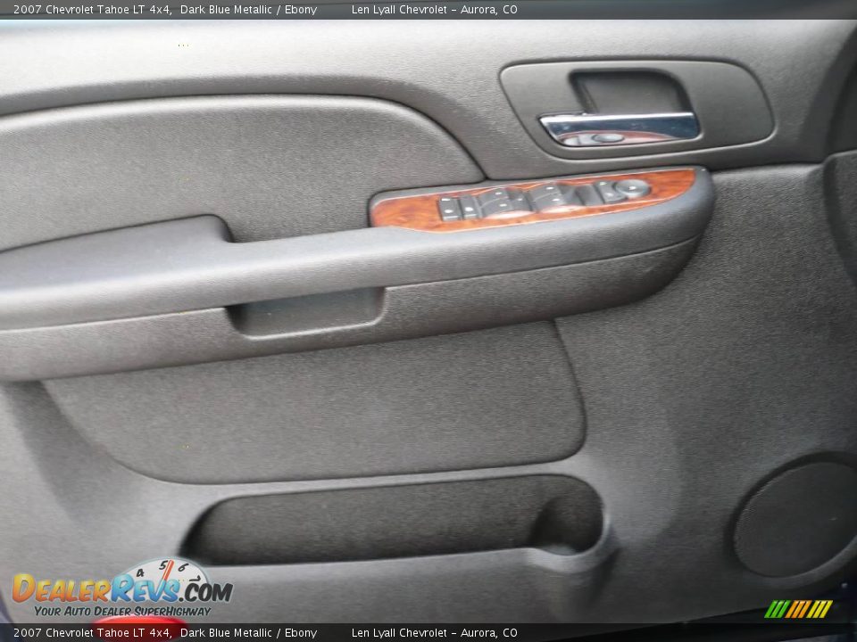 2007 Chevrolet Tahoe LT 4x4 Dark Blue Metallic / Ebony Photo #7