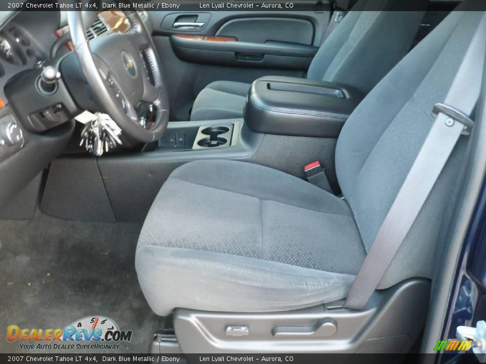 2007 Chevrolet Tahoe LT 4x4 Dark Blue Metallic / Ebony Photo #9