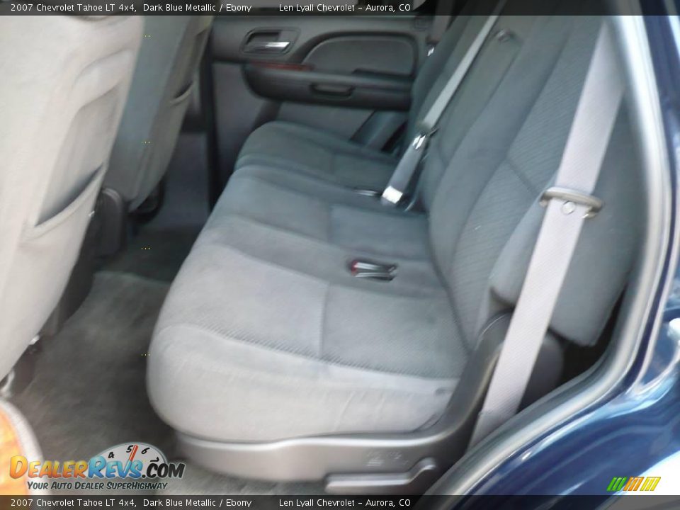 2007 Chevrolet Tahoe LT 4x4 Dark Blue Metallic / Ebony Photo #10