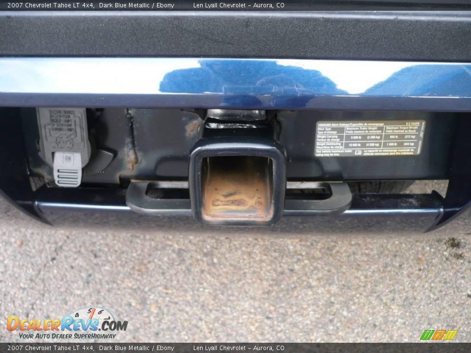 2007 Chevrolet Tahoe LT 4x4 Dark Blue Metallic / Ebony Photo #13