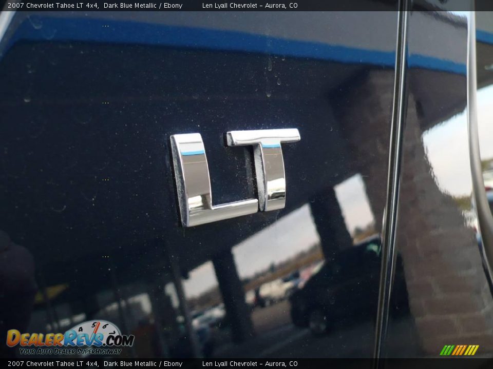 2007 Chevrolet Tahoe LT 4x4 Dark Blue Metallic / Ebony Photo #15
