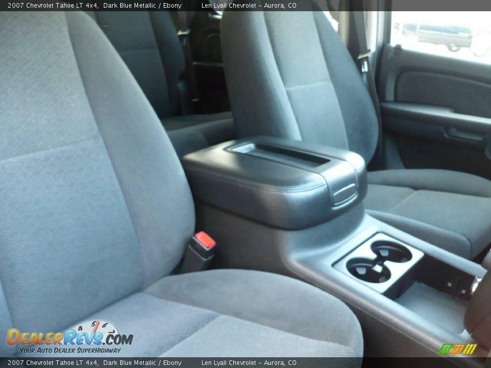 2007 Chevrolet Tahoe LT 4x4 Dark Blue Metallic / Ebony Photo #16