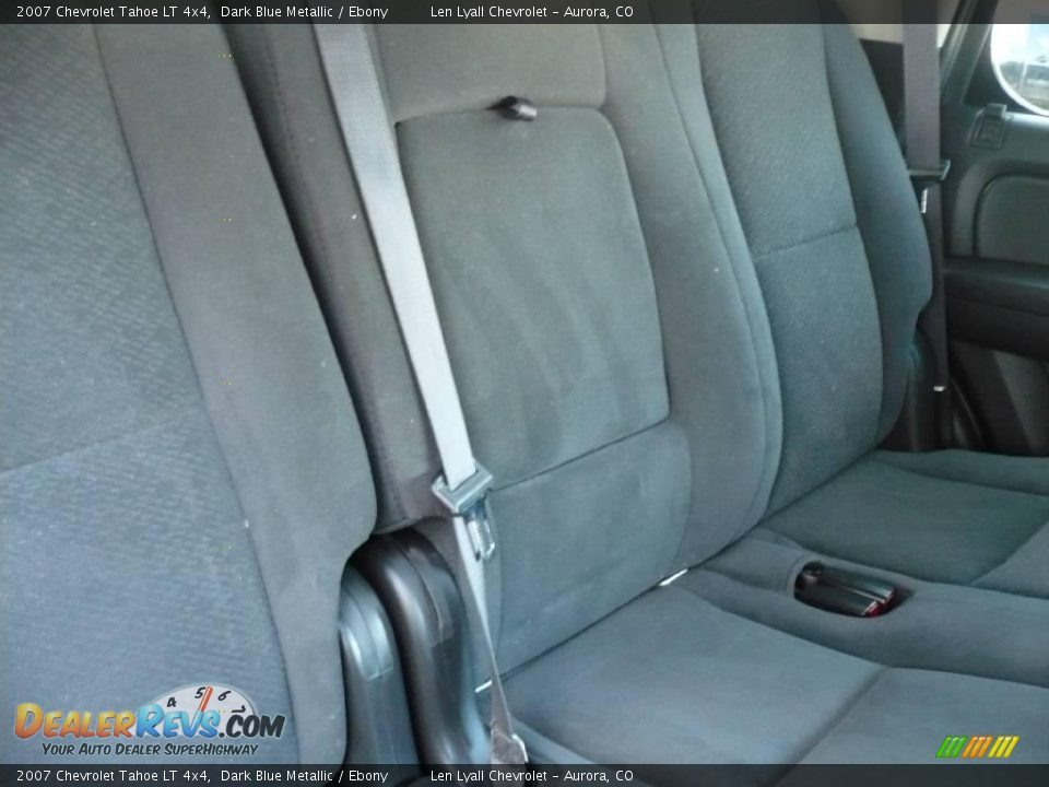 2007 Chevrolet Tahoe LT 4x4 Dark Blue Metallic / Ebony Photo #17