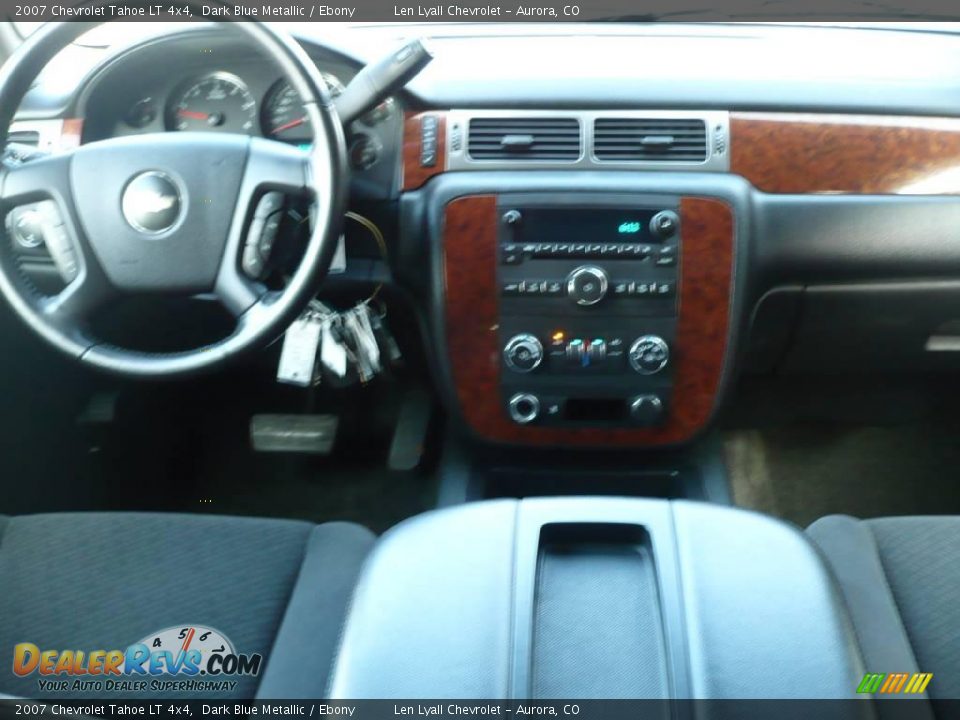 2007 Chevrolet Tahoe LT 4x4 Dark Blue Metallic / Ebony Photo #18