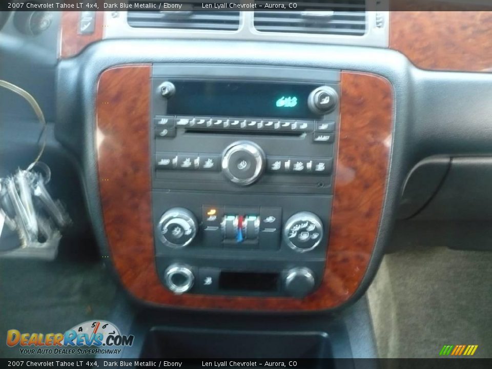 2007 Chevrolet Tahoe LT 4x4 Dark Blue Metallic / Ebony Photo #20