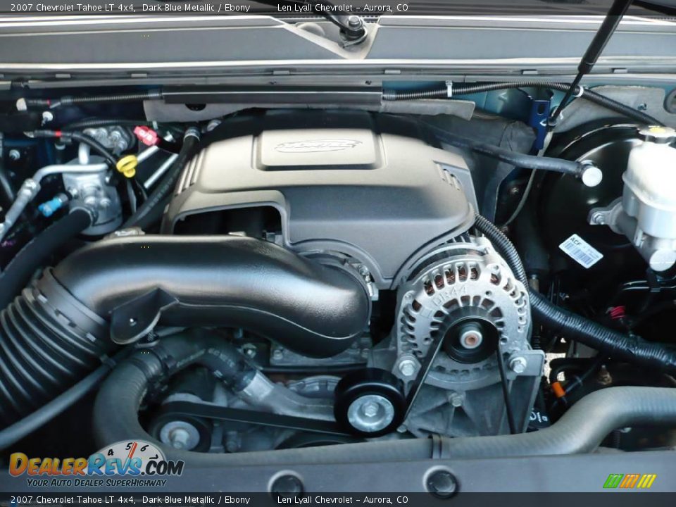 2007 Chevrolet Tahoe LT 4x4 Dark Blue Metallic / Ebony Photo #23