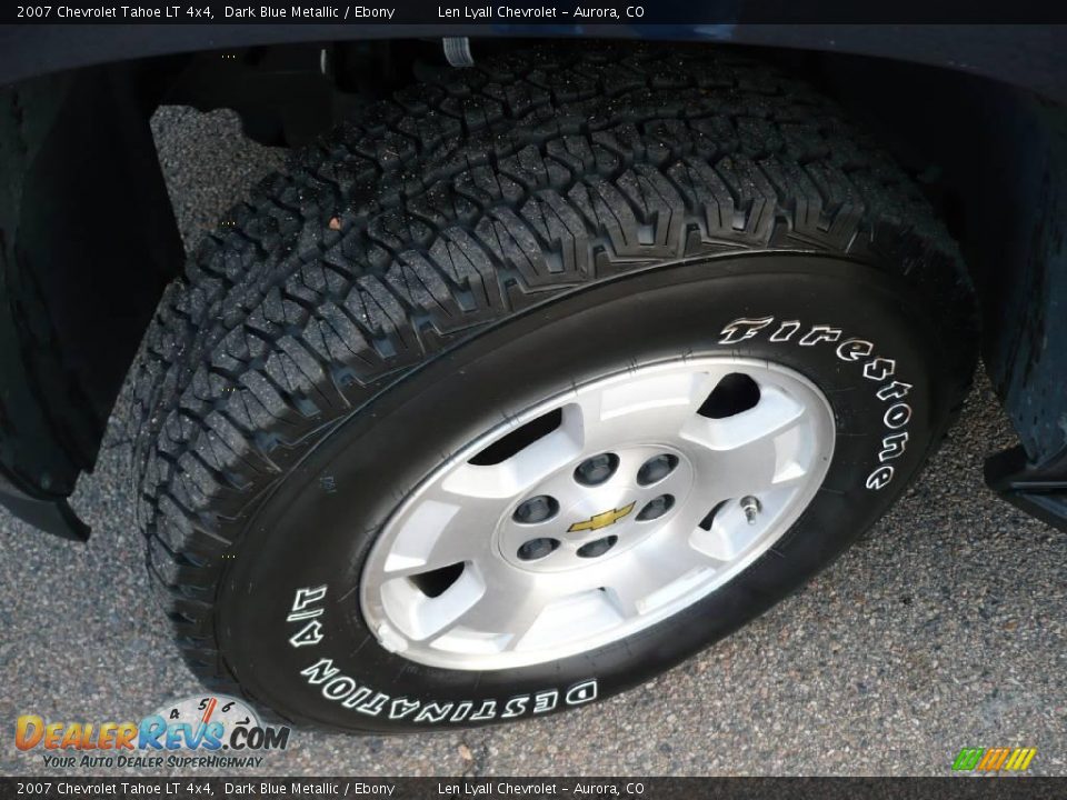 2007 Chevrolet Tahoe LT 4x4 Dark Blue Metallic / Ebony Photo #26