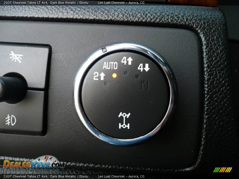 2007 Chevrolet Tahoe LT 4x4 Dark Blue Metallic / Ebony Photo #28