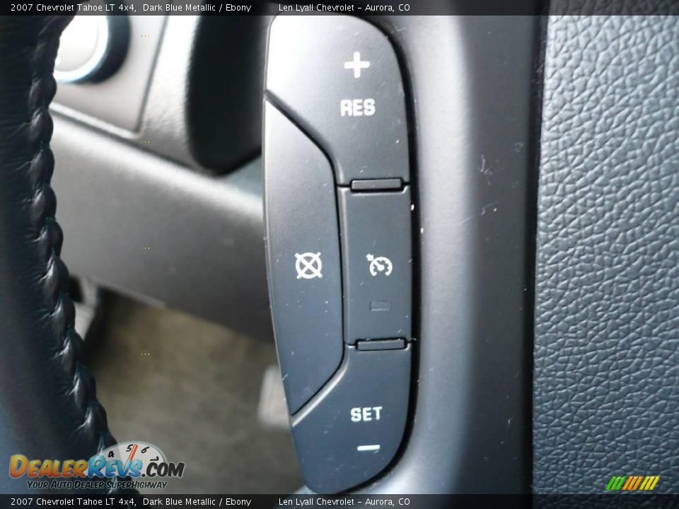 2007 Chevrolet Tahoe LT 4x4 Dark Blue Metallic / Ebony Photo #29