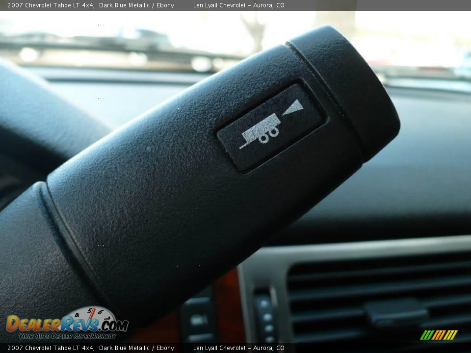 2007 Chevrolet Tahoe LT 4x4 Dark Blue Metallic / Ebony Photo #31