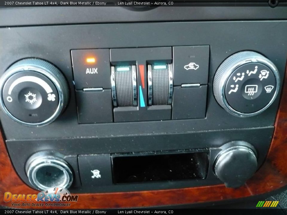 2007 Chevrolet Tahoe LT 4x4 Dark Blue Metallic / Ebony Photo #34