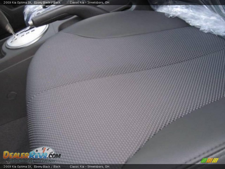 2009 Kia Optima SX Ebony Black / Black Photo #8
