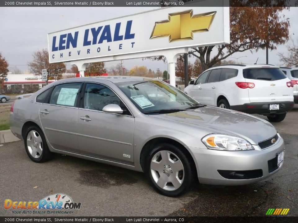 2008 Chevrolet Impala SS Silverstone Metallic / Ebony Black Photo #1
