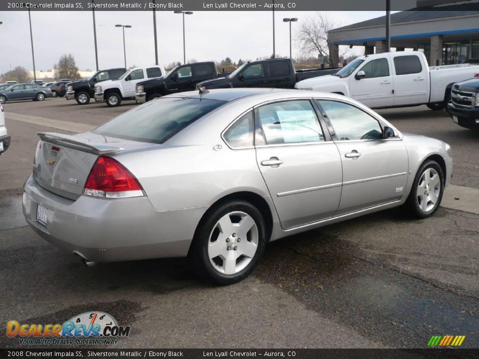 2008 Chevrolet Impala SS Silverstone Metallic / Ebony Black Photo #6