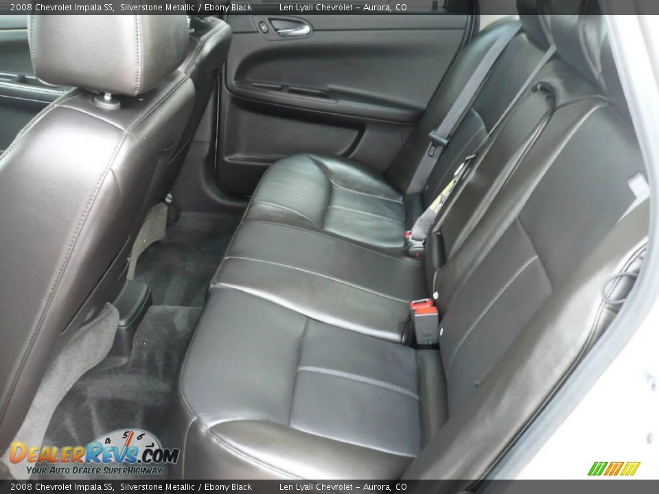 2008 Chevrolet Impala SS Silverstone Metallic / Ebony Black Photo #10